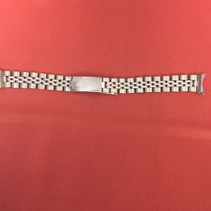 Rolex jubilee stainless steel watch band
